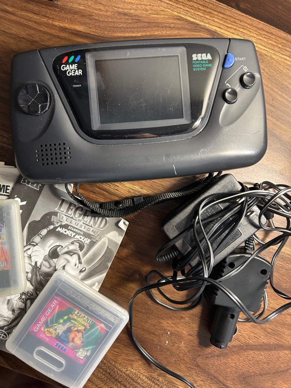 Game Gear Portable Video Game System - Black